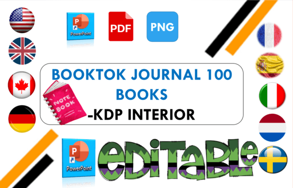 Download Booktok Journal 100 Books-KDP Interiors - Premium Resources