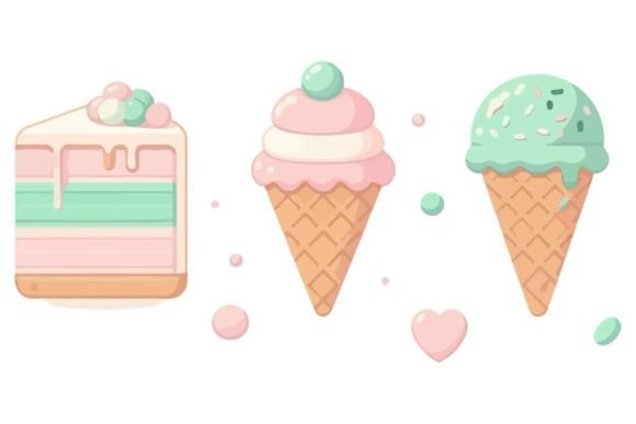 Download Free Cute Treat Vectors EPS Bundle - Vector Collection