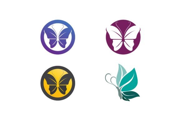 Download Butterfly Beauty Vector Logo Icon Design - Vector Collection