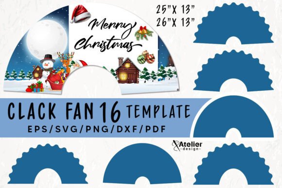 Download Clack Fan Editable Template Bundle - Editable template bundle Collection