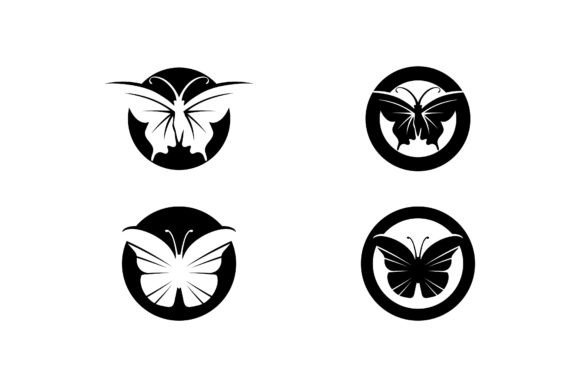 Download Butterfly Beauty Vector Logo Icon Design - Vector Collection